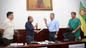 El Diputado laboyano, Wilfred Trujillo, será el primer vicepresidente de la asamblea del Huila el próximo año. Fotografía Suministrada