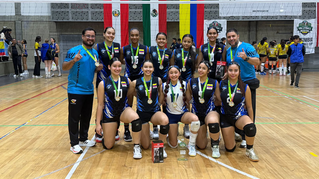 Club Piaget de Neiva se corona campeón de la Voleibol Cup 2026