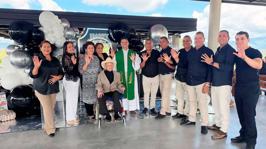 Don José Hilario Vargas Figueroa conmemoró 105 años de vida