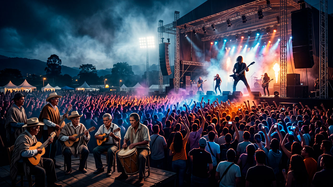Sí habrá Festival Rock al Parque en Pitalito, pero se acaba "Recuerdas y el Festival de Música Andina