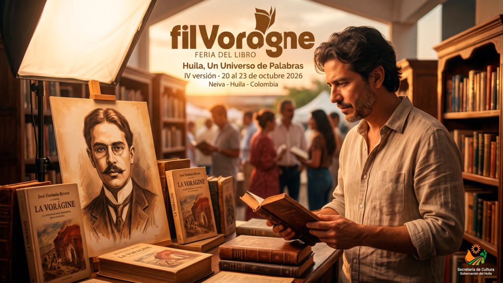 Del 20 al 23 de octubre, Neiva será sede de ls IV versión de la Feria Internacional del Libro Filborágine 2026
