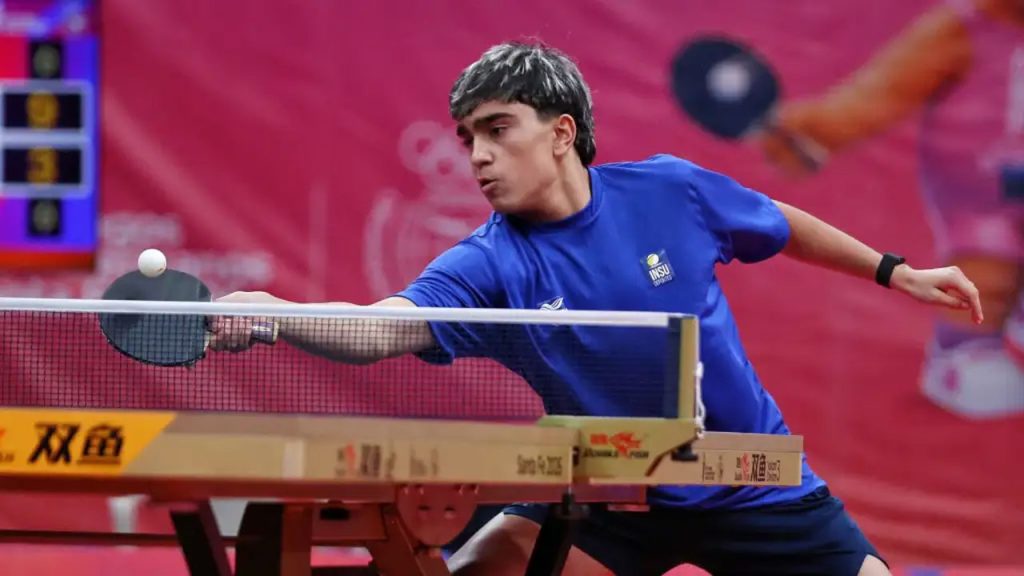 Otálvaro, #2 del mundo en tenis de mesa