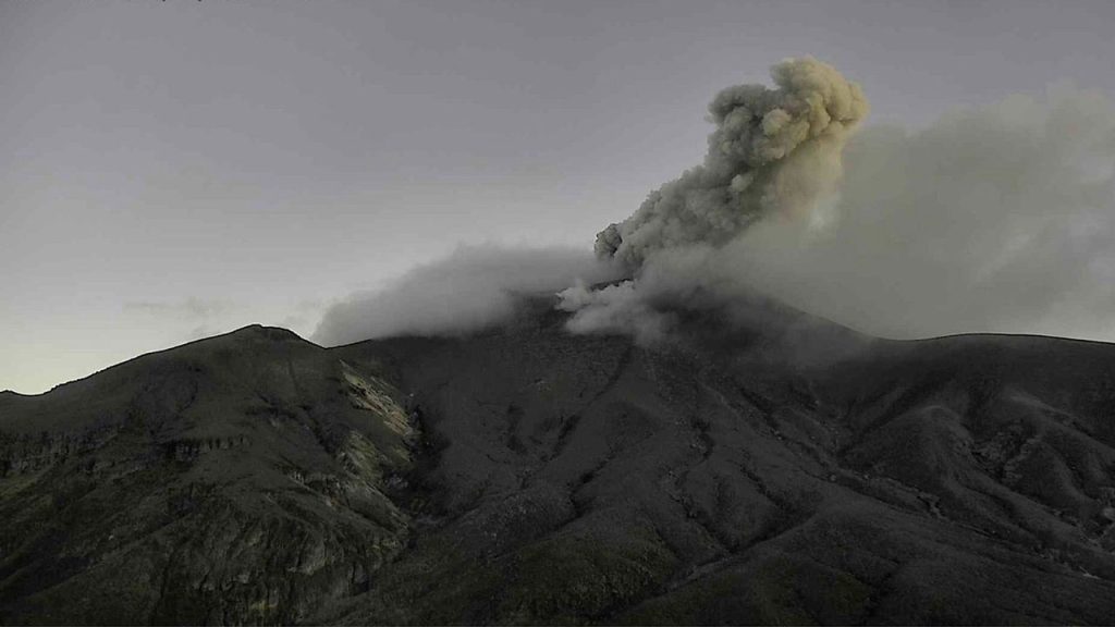 Volcán Puracé retorna a nivel de alerta Amarilla