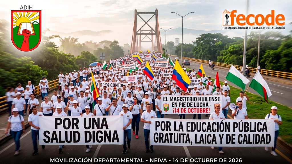 El magisterio laboyano se une a la movilización nacional programada para el próximo 14 de octubre